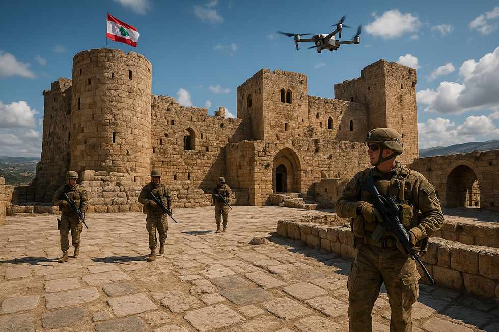 Ancient Lebanese Castle: Battleground of Modern Conflict